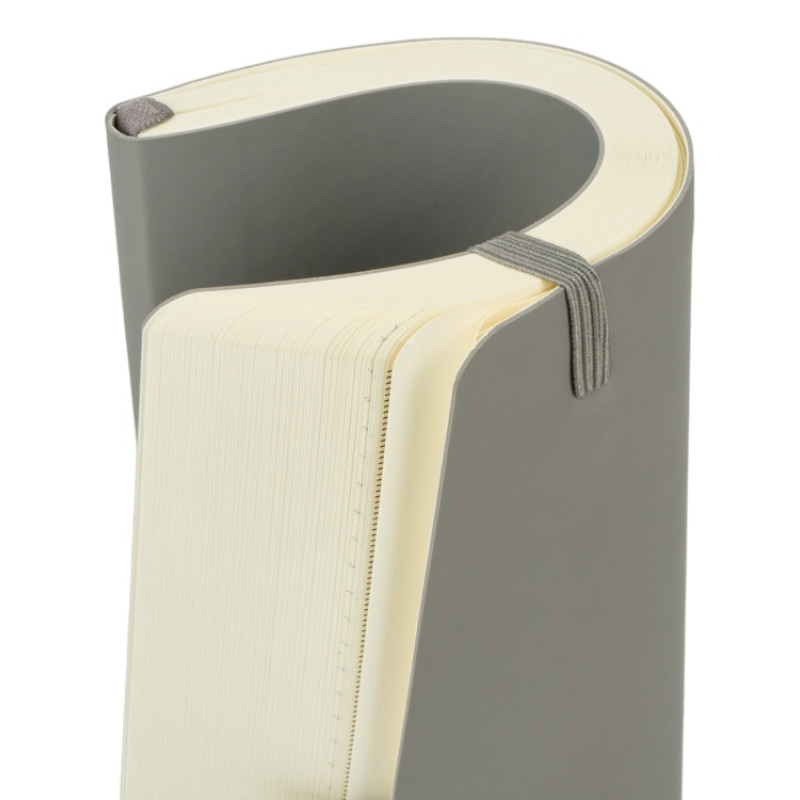 Блокнот "Vision 2.0" А5 в гибкой обложке, серый