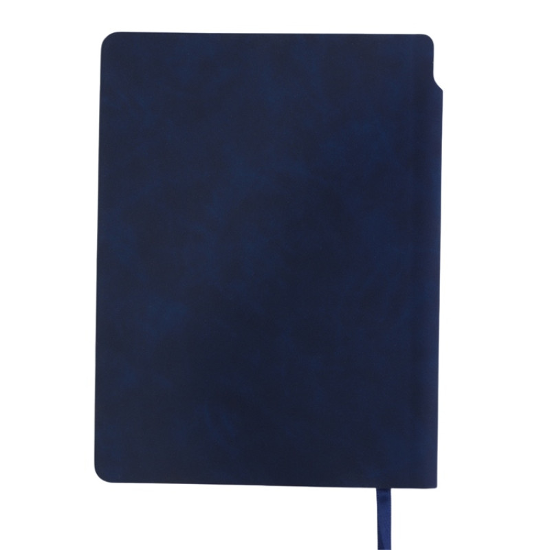 Блокнот А5 "Notepeno Max", 96 листов 80 гр/м2 белой FSC бумаги, темно-синий