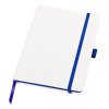 Блокнот "ColorNote White", твердая обложка A5, 80 листов, белый с синим Блокнот "ColorNote White", твердая обложка A5, 80 листов, белый с синим