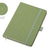 Блокнот А5 "Snow Hard" твердая обложка, 80 листов 70 гр/м2, зеленый