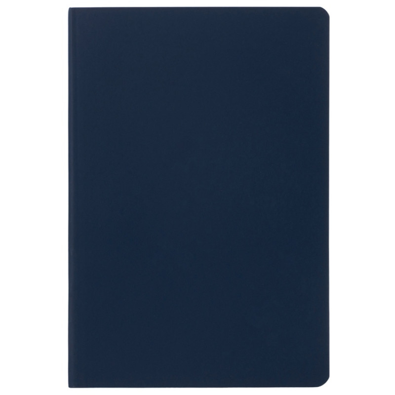 Блокнот "Wispy 2.0", гибкая обложка A5, 64 листа в линейку, темно-синий
