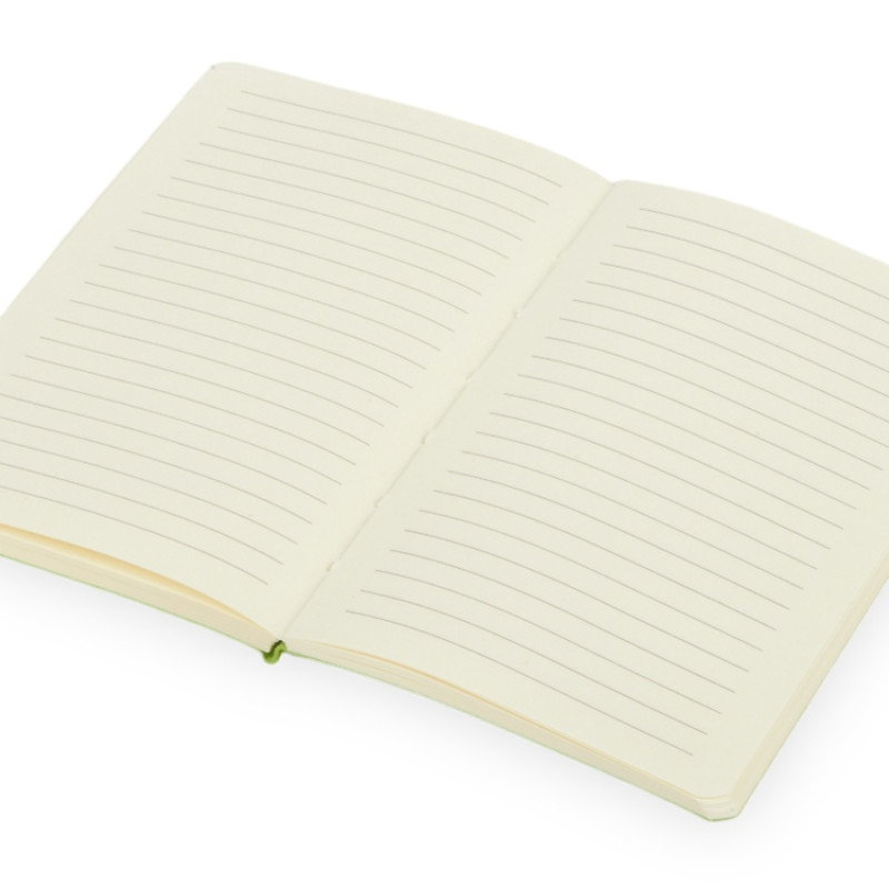 Блокнот "Softy 2.0", гибкая обложка A6, 80 листов, зеленое яблоко