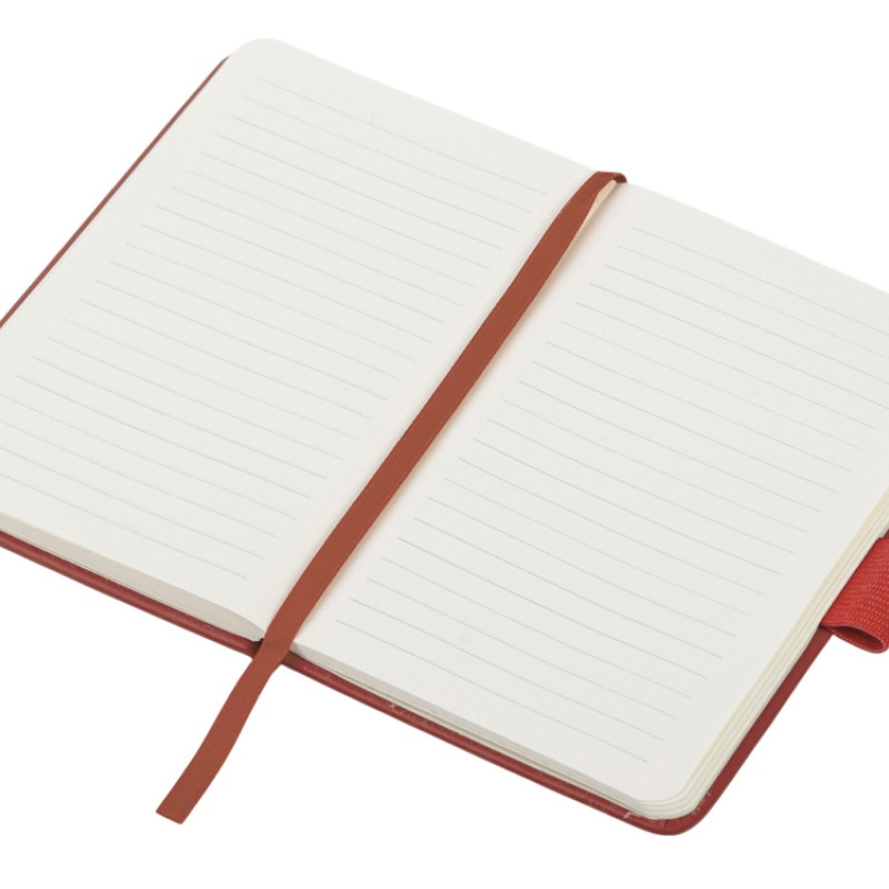 Блокнот "Vision 2.0" А6 в твердой обложке, красный