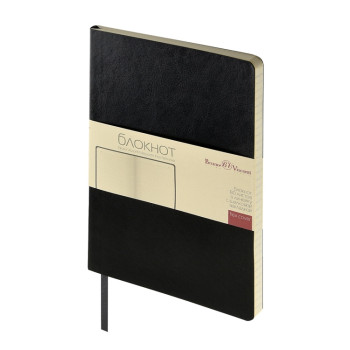 Блокнот А5 "Megapolis Flex Nebraska", черный