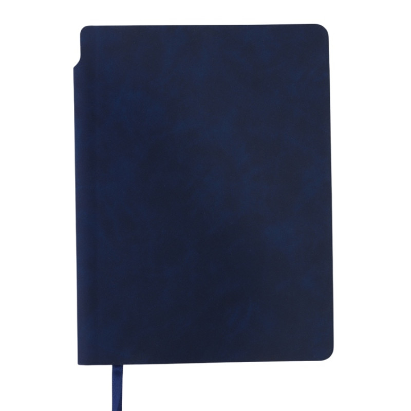 Блокнот А5 "Notepeno Max", 96 листов 80 гр/м2 белой FSC бумаги, темно-синий