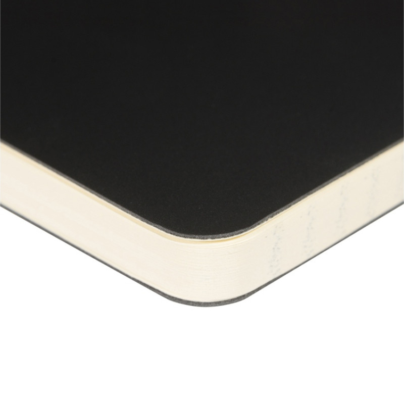 Блокнот А5 "Megapolis Flex Velvet", черный