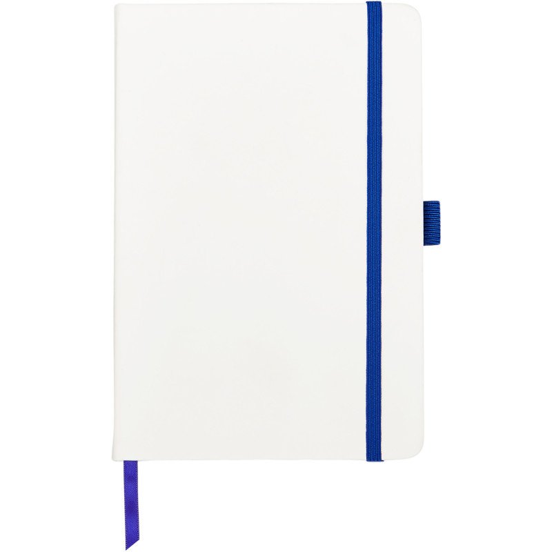 Блокнот "ColorNote White", твердая обложка A5, 80 листов, белый с синим Блокнот "ColorNote White", твердая обложка A5, 80 листов, белый с синим