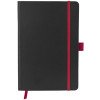 Блокнот Color edge A5, черный/красный Блокнот Color edge A5, черный/красный