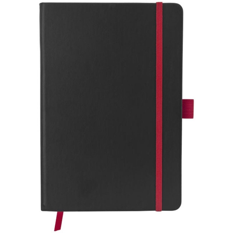 Блокнот Color edge A5, черный/красный Блокнот Color edge A5, черный/красный