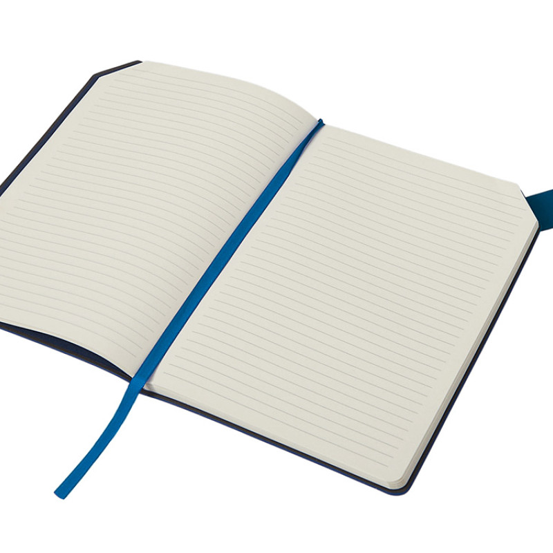 Блокнот А5 в гибкой обложке "Chaplin", синий