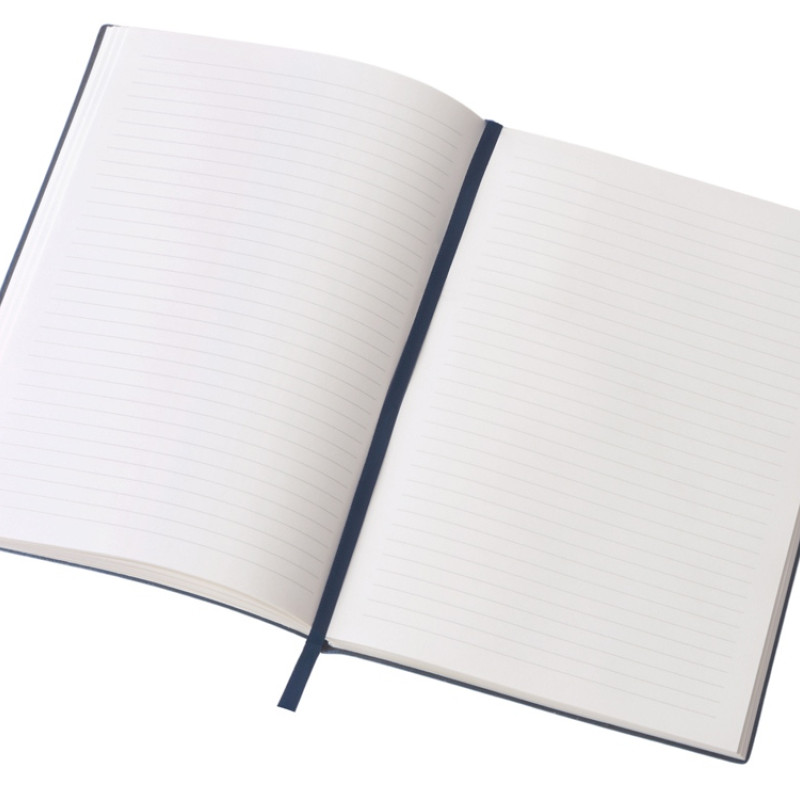 Блокнот А5 "Bradbury", гибкая обложка, 80 листов 80 гр/м2 FSC бумага, темно-синий