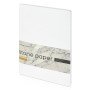 Тетрадь с каменной бумагой А5 "Carrara" 40 л., линейка, белый