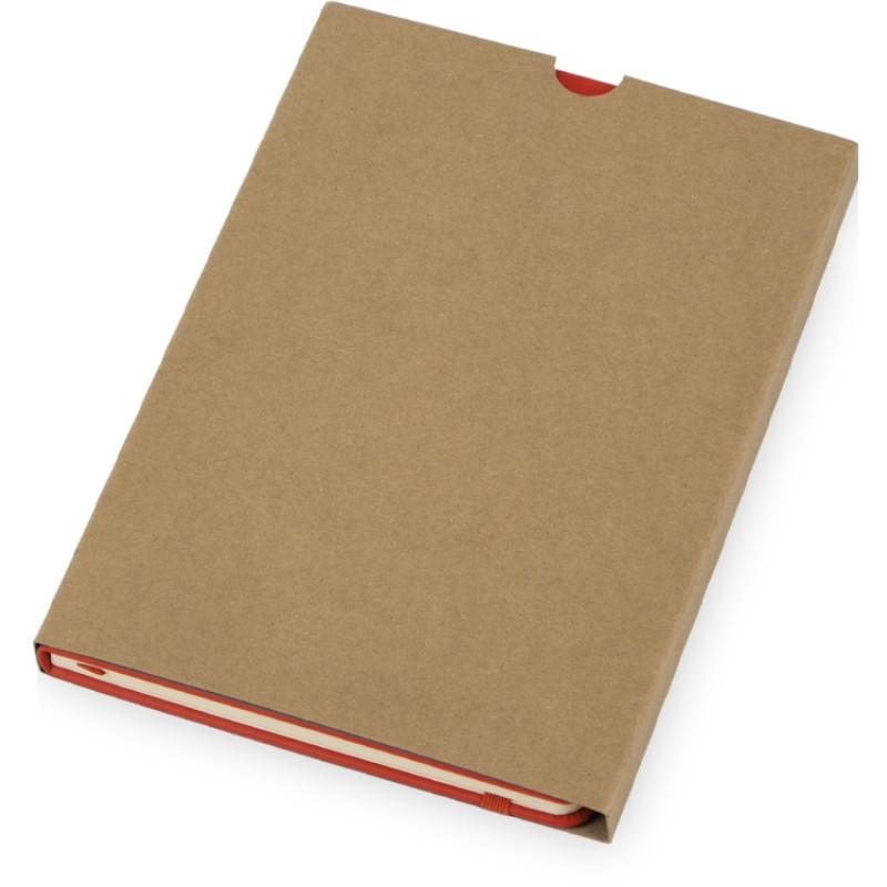 Блокнот "Vision 2.0" А5 в твердой обложке, красный