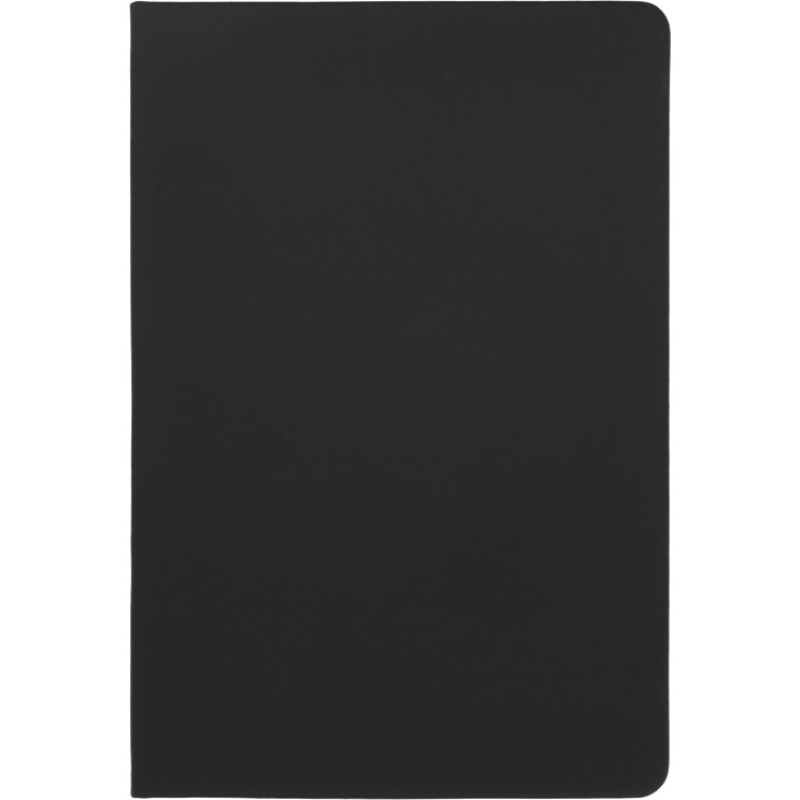 Блокнот "Wispy", твердая обложка A5, 64 листа в линейку, черный (Р)