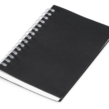 Блокнот на мягкой спирали А6 "Sahara", 60 листов 70 гр/м2, черный