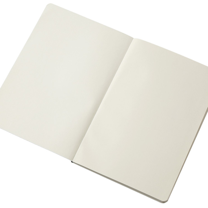 Блокнот в гибкой обложке A5 «Виспи 2.0» в клетку, темно-синий