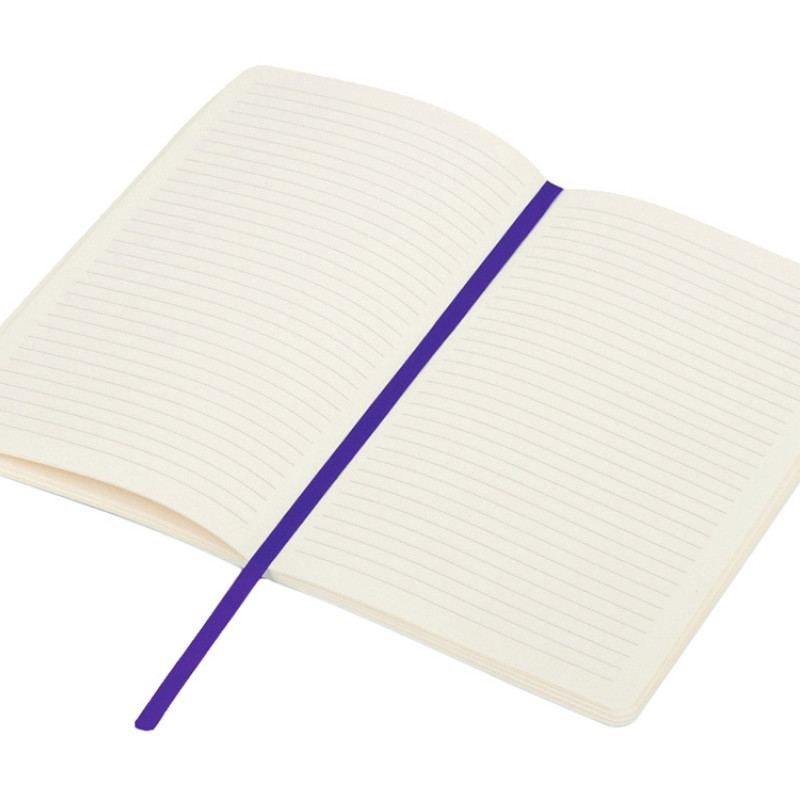 Блокнот "Softy 2.0", гибкая обложка A5, 80 листов, синий