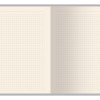 Бизнес-тетрадь А5 "Pragmatic Contrast", 40 листов в клетку, белый с черным срезом