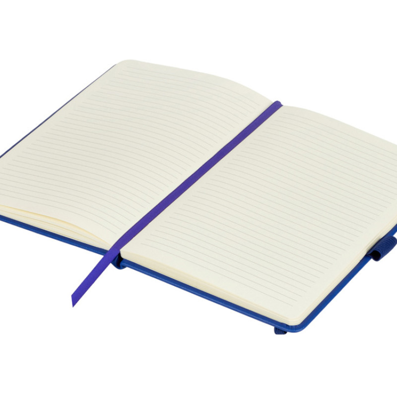 Блокнот "Softy 2.0", твердая обложка A5, 80 листов, синий (Р)