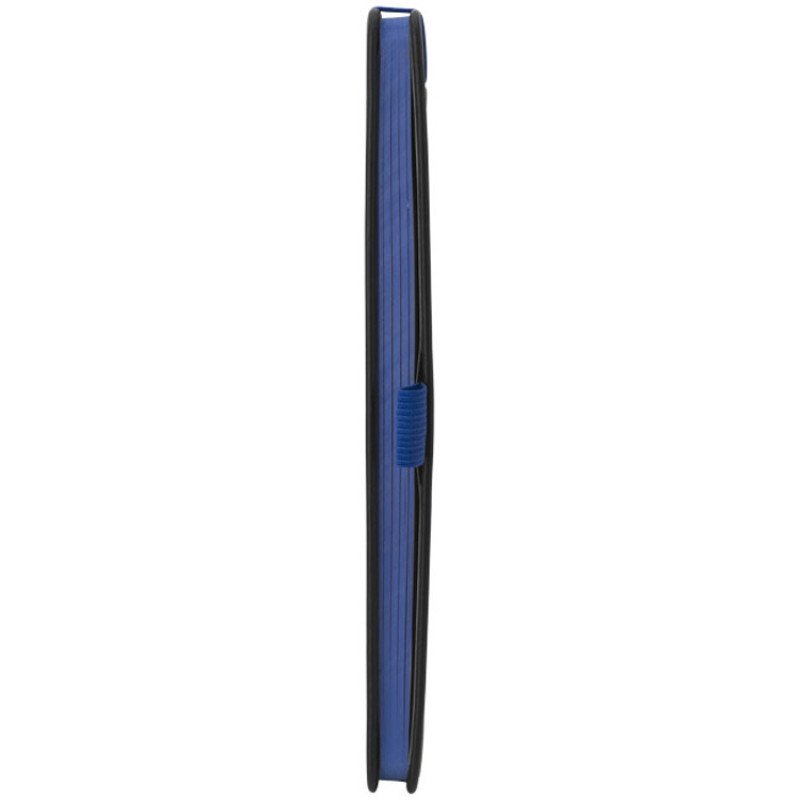 Блокнот Color edge A5, черный/ярко-синий Блокнот Color edge A5, черный/ярко-синий
