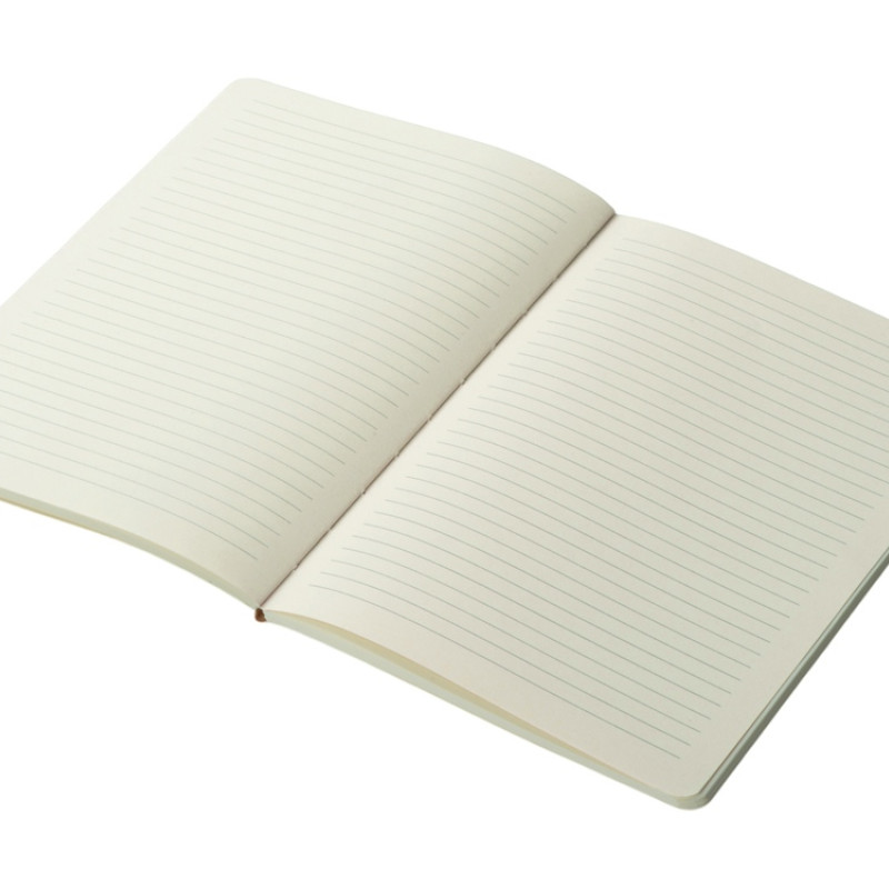 Блокнот "Wispy 2.0", гибкая обложка A5, 64 листа в линейку, красный