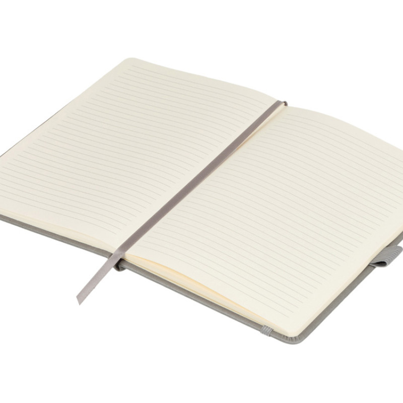 Блокнот "Softy 2.0", твердая обложка A5, 80 листов, серый