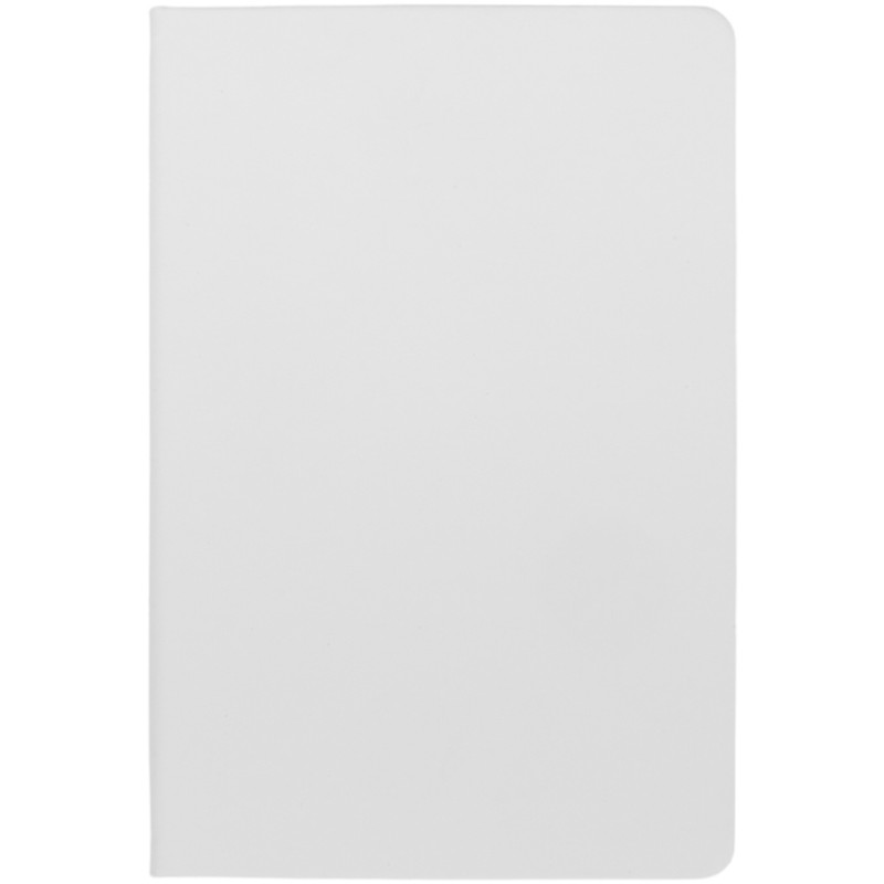 Блокнот "Wispy", твердая обложка A5, 64 листа в линейку, белый