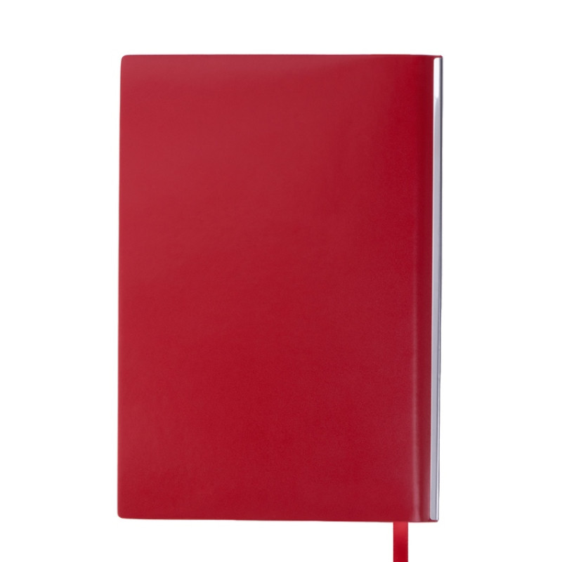 Блокнот А5 "Scribe", гибкая обложка, 96 листов 80 гр/м2, красный