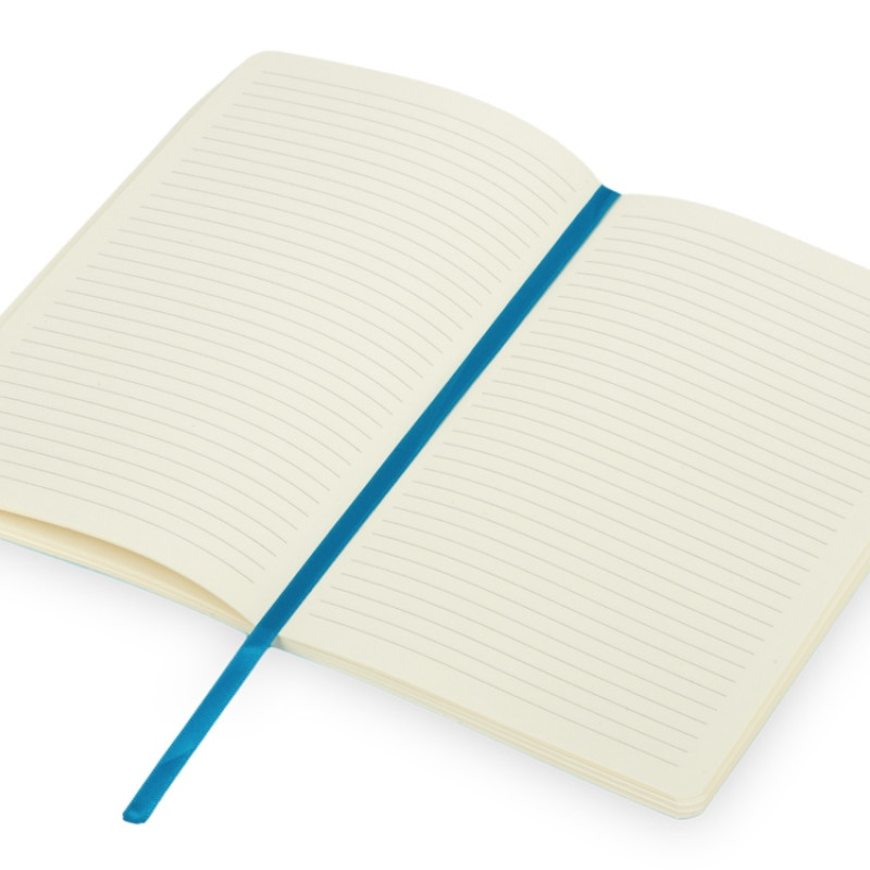 Блокнот "Softy 2.0", гибкая обложка A5, 80 листов, голубой