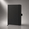 Блокнот "ColorNote Black", твердая обложка A5, 80 листов, черный