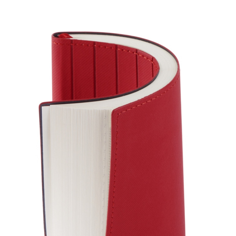 Блокнот А5 "Bradbury", гибкая обложка, 80 листов 80 гр/м2 FSC бумага, красный