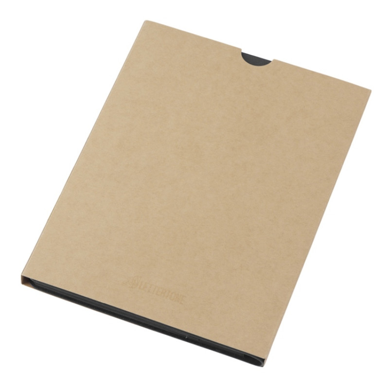 Блокнот А5 "Notepeno Max", 96 листов 80 гр/м2 белой FSC бумаги, черный