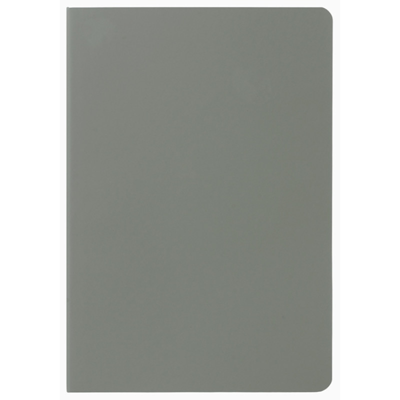 Блокнот "Wispy 2.0", гибкая обложка A5, 64 листа в линейку, серый