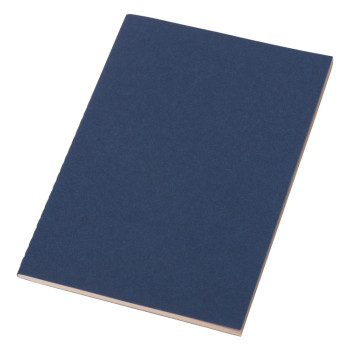 Блокнот "Monet", гибкая обложка A5 из моющегося крафта, 32 листа, темно-синий