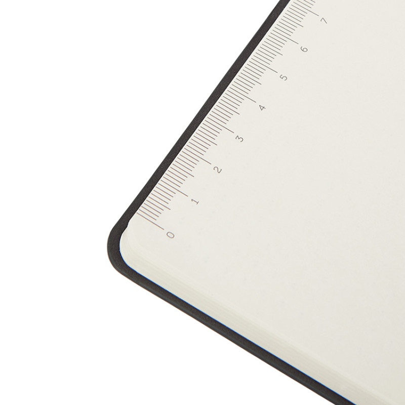 Блокнот А5 в гибкой обложке "Chaplin", серый