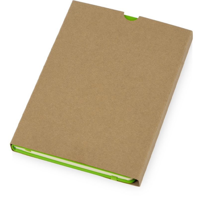 Блокнот "Vision 2.0" А5 в твердой обложке, зеленое яблоко