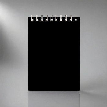 Бизнес - блокнот Альт А5 (127 х 198 мм) "Office" 60 л., черный