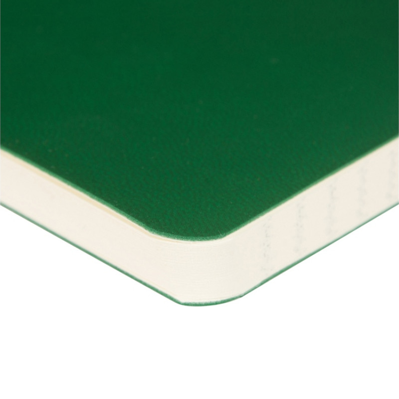 Блокнот А5 "Megapolis Flex Velvet", зеленый