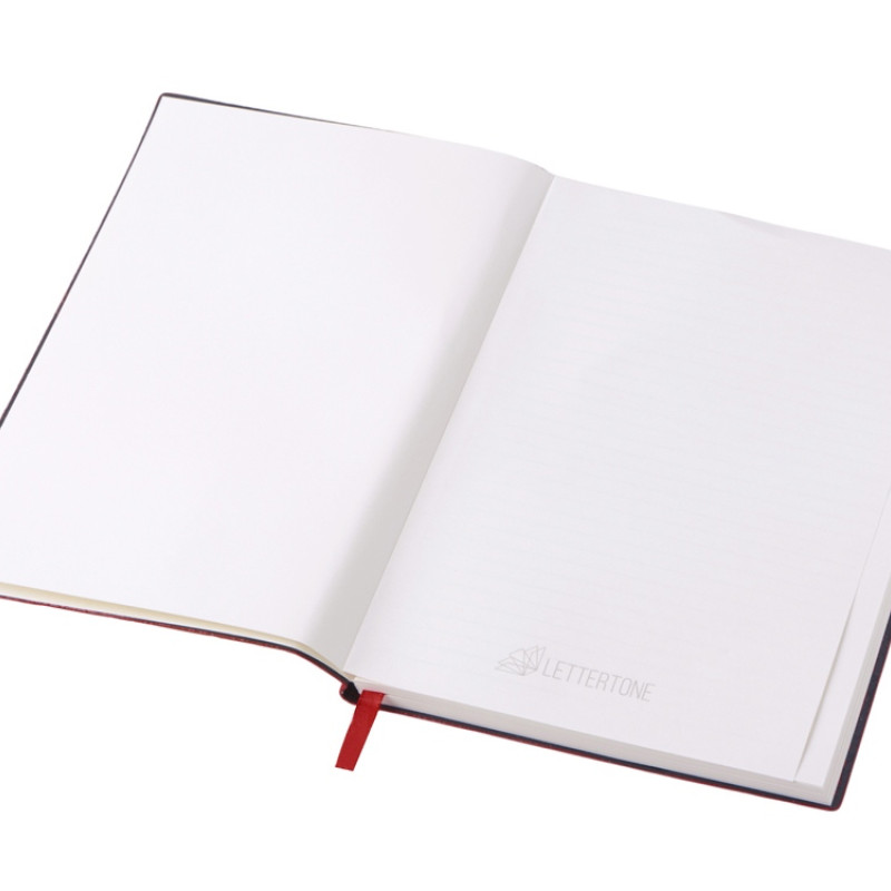 Блокнот А5 "Bradbury", гибкая обложка, 80 листов 80 гр/м2 FSC бумага, красный