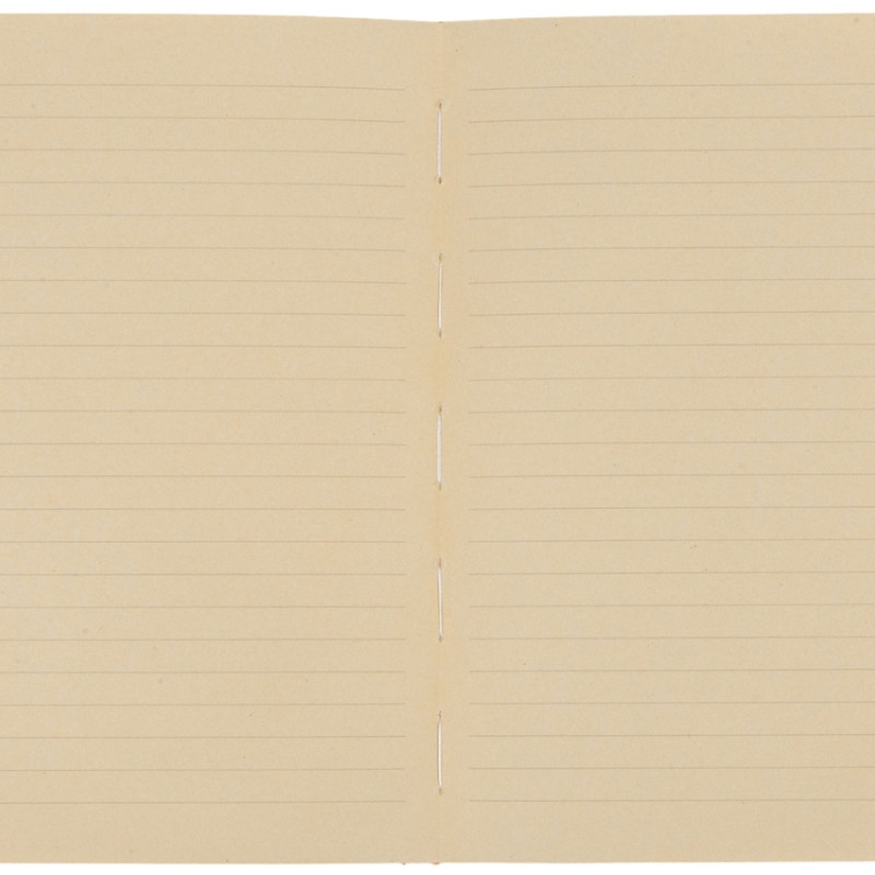 Блокнот А5 из переработанного тростника и RPET "Adiantum", 80 листов, гибкая обложка, синий