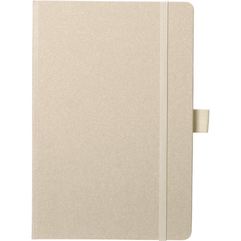 Блокнот А5 "Snow Hard" твердая обложка, 80 листов 70 гр/м2, натуральный