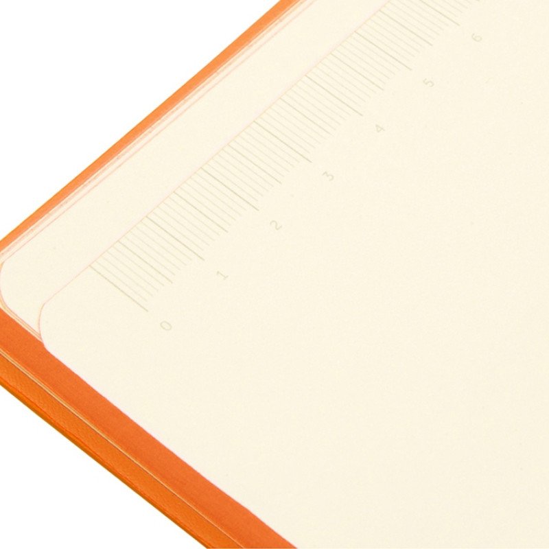 Блокнот «Notepeno» А5 с тонированными линованными страницами, оранжевый Блокнот «Notepeno» А5 с тонированными линованными страницами, оранжевый