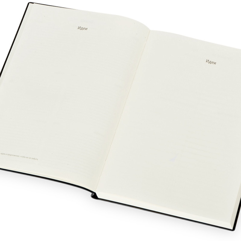 Бизнес блокнот "Supreme" с вставкой из софт-тача, гибкая обложка, 128 листов, серый