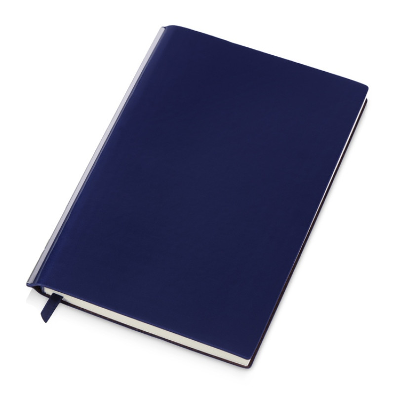 Блокнот А5 "Scribe", гибкая обложка, 96 листов 80 гр/м2, темно-синий