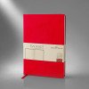 Блокнот А5 "Megapolis Flex Velvet", красный