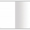 Тетрадь с каменной бумагой А5 "Carrara" 40 л., линейка, белый Тетрадь с каменной бумагой А5 "Carrara" 40 л., линейка, белый