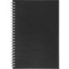 Блокнот на мягкой спирали А5 "Sahara", 60 листов 70 гр/м2, черный