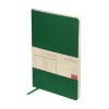 Блокнот А5 "Megapolis Flex Velvet", зеленый