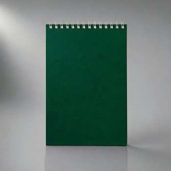 Бизнес - блокнот Альт А5 (127 х 198 мм) "Office" 60 л., зеленый