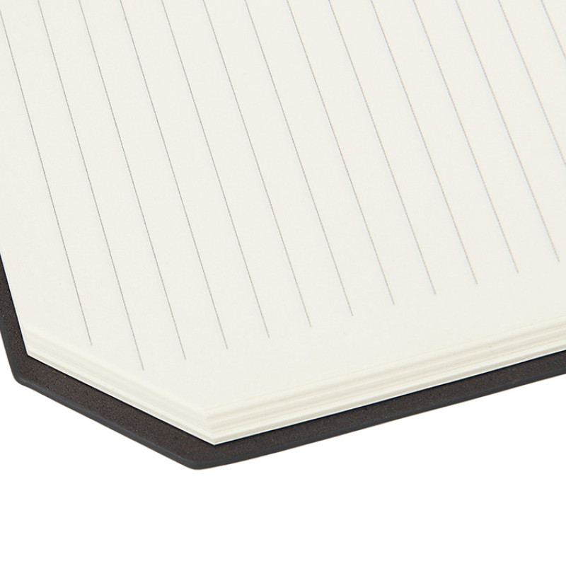 Блокнот А5 в гибкой обложке "Chaplin", серый